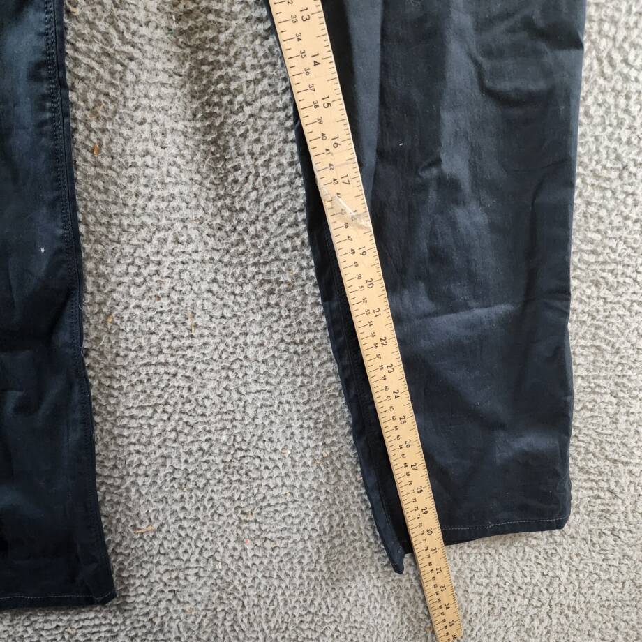Society of Threads Regular Fit Pants Men's 32 Navy Pockets Button Zip Closure