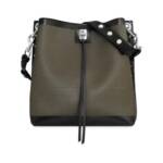 Rebecca Minkoff Darren Shoulder Bag Women's One Size Military/Black Turn-Lock