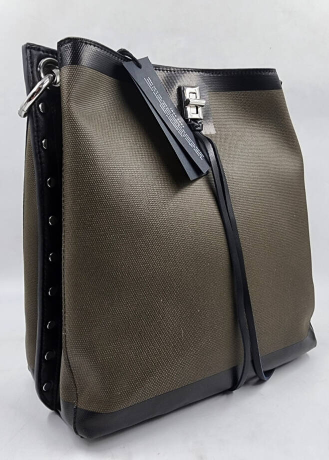 Rebecca Minkoff Darren Shoulder Bag Women's One Size Military/Black Turn-Lock
