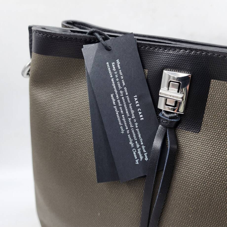 Rebecca Minkoff Darren Shoulder Bag Women's One Size Military/Black Turn-Lock