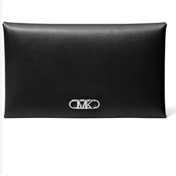 MICHAEL Michael Kors Empire Logo 3 In 1 Travel Wallet Women's Large Black