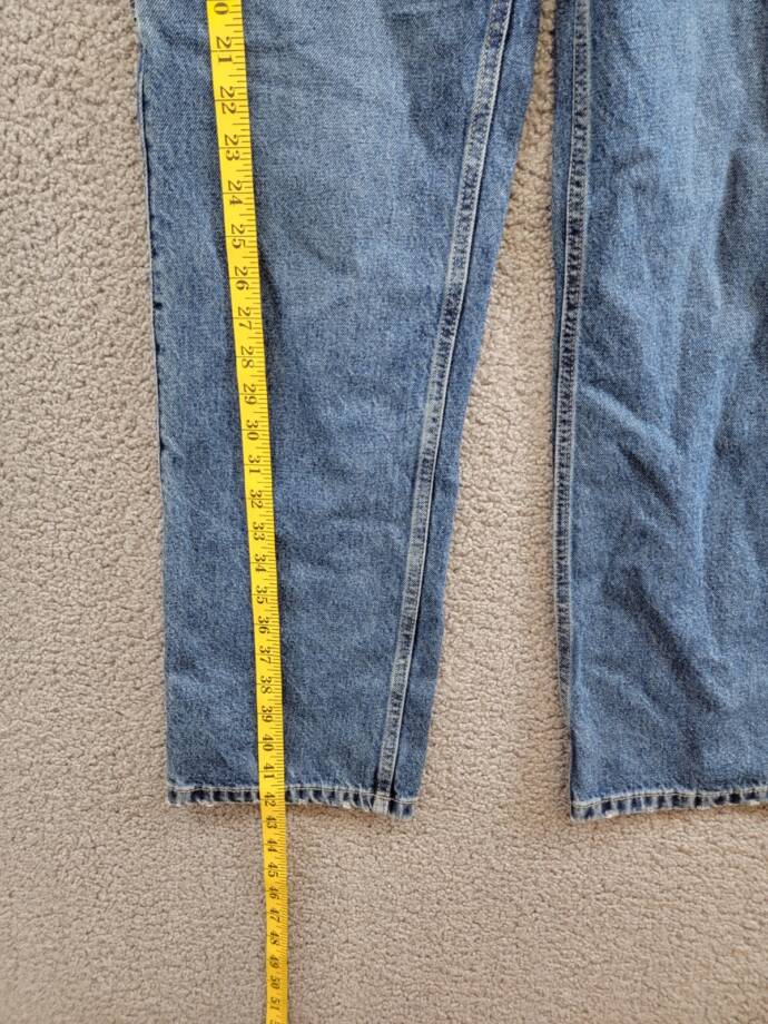 Tommy Hilfiger Loose Carpenter Denim Jeans Big Boys 18 Well Worn Zip/Button