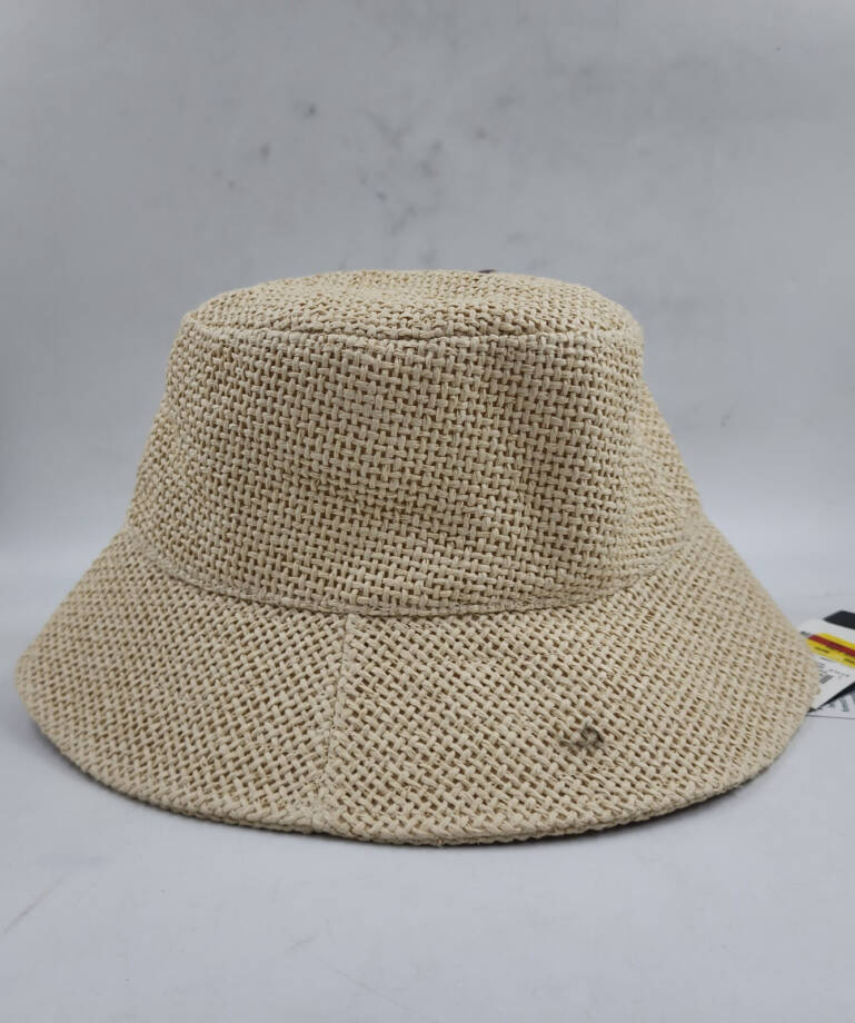 I.N.C. International Concepts Straw Bucket Hat Women's One Size Natural