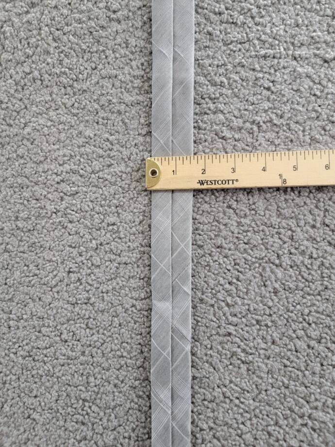 Calvin Klein Linen-Silk Blend Seasonal Plaid Tie Men's One Size Gray Adjustable