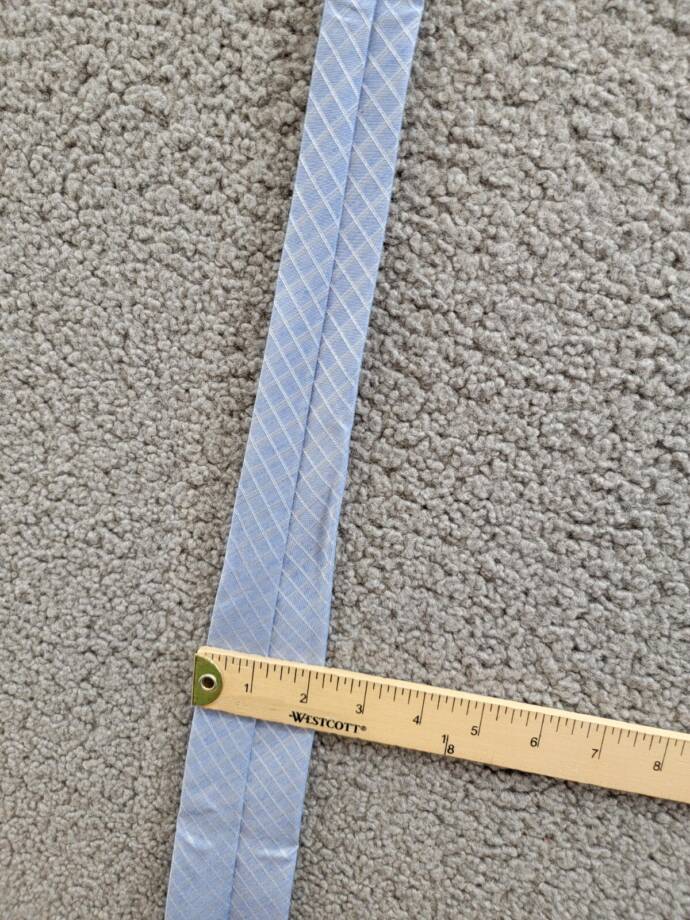 Calvin Klein Silk Blend Heather Grid Tie Men's One Size Light Blue Adjustable