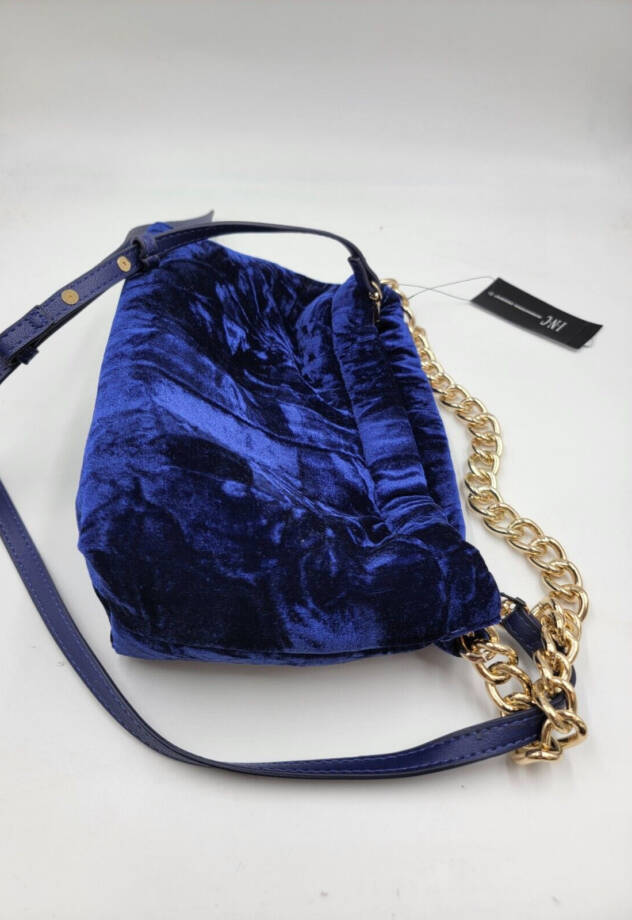 I.N.C. International Concepts Rennata Quilted Clutch Crossbody - Sapphire Crush