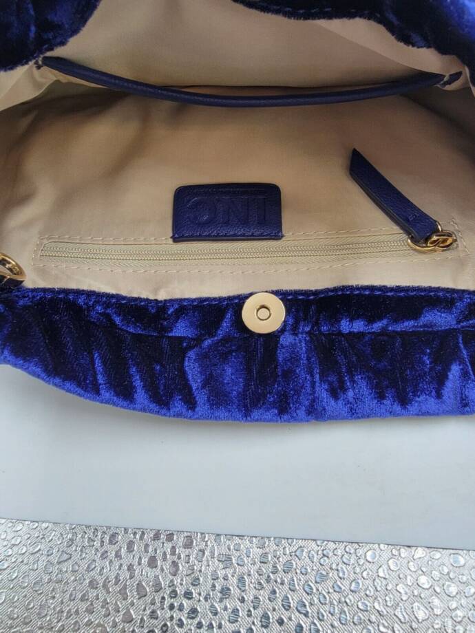 I.N.C. International Concepts Rennata Quilted Clutch Crossbody - Sapphire Crush