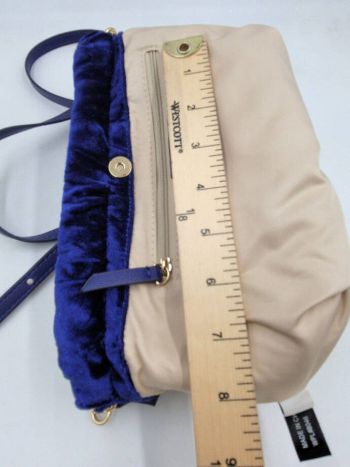I.N.C. International Concepts Rennata Quilted Clutch Crossbody - Sapphire Crush