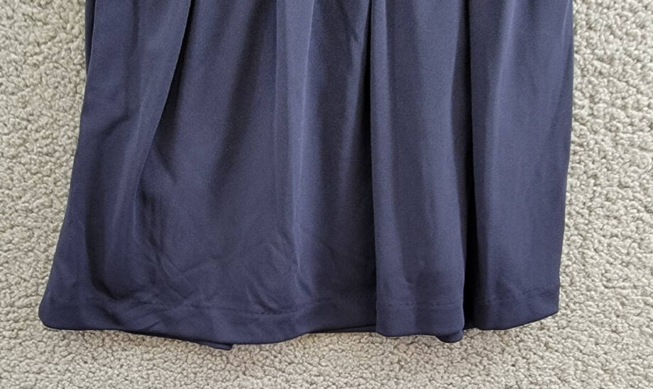 Polo Ralph Lauren Collared Dress Girls' 5 Navy Short Sleeves Back Button Closure