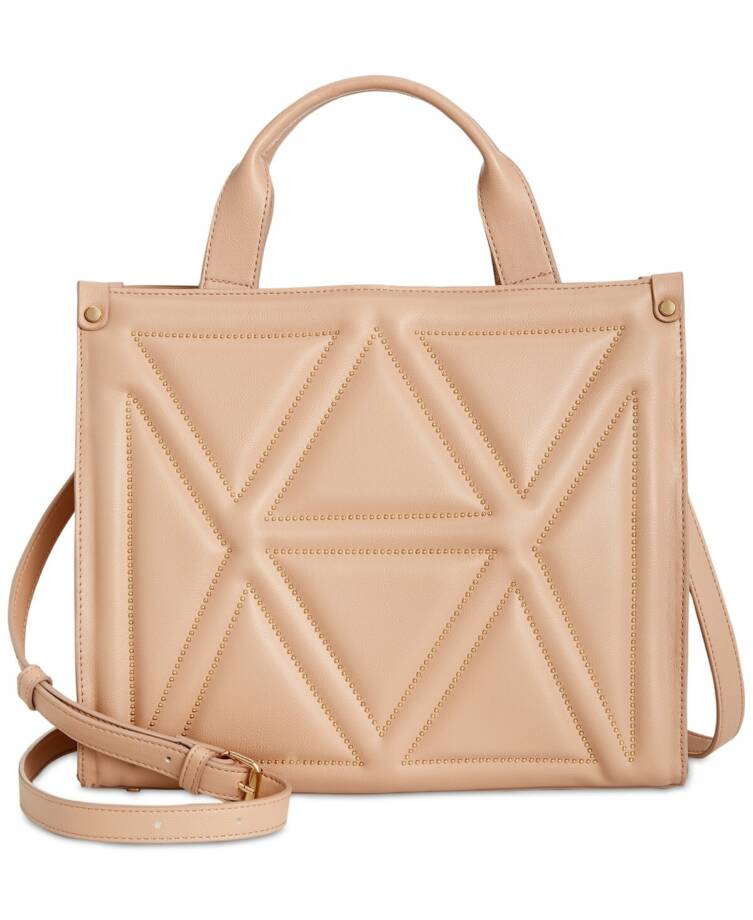 I.N.C. International Concepts Caitlinn Trapunto Tote Bag Women's Corn Husk