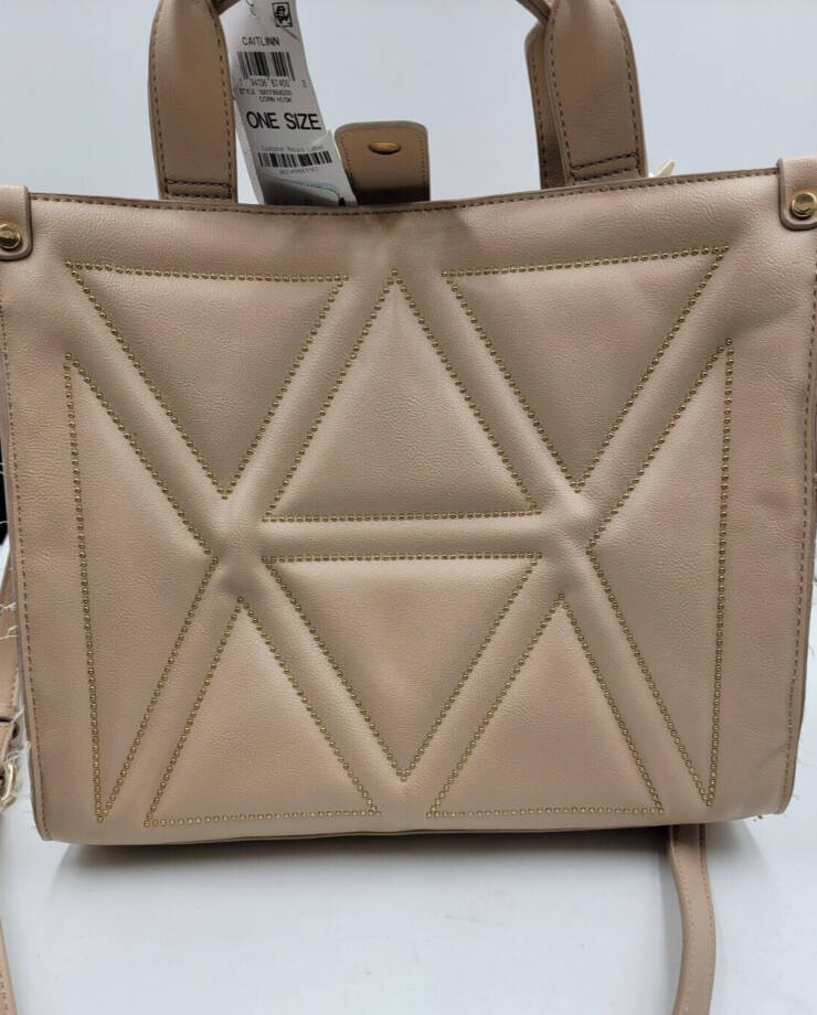 I.N.C. International Concepts Caitlinn Trapunto Tote Bag Women's Corn Husk