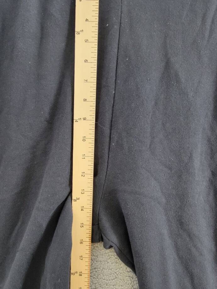 Levi's Sweatpants Loose Joggers Women's XL Black Elastic Waistband