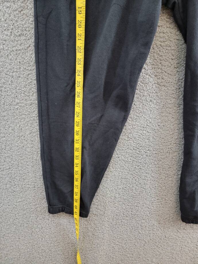 Levi's Sweatpants Loose Joggers Women's XL Black Elastic Waistband