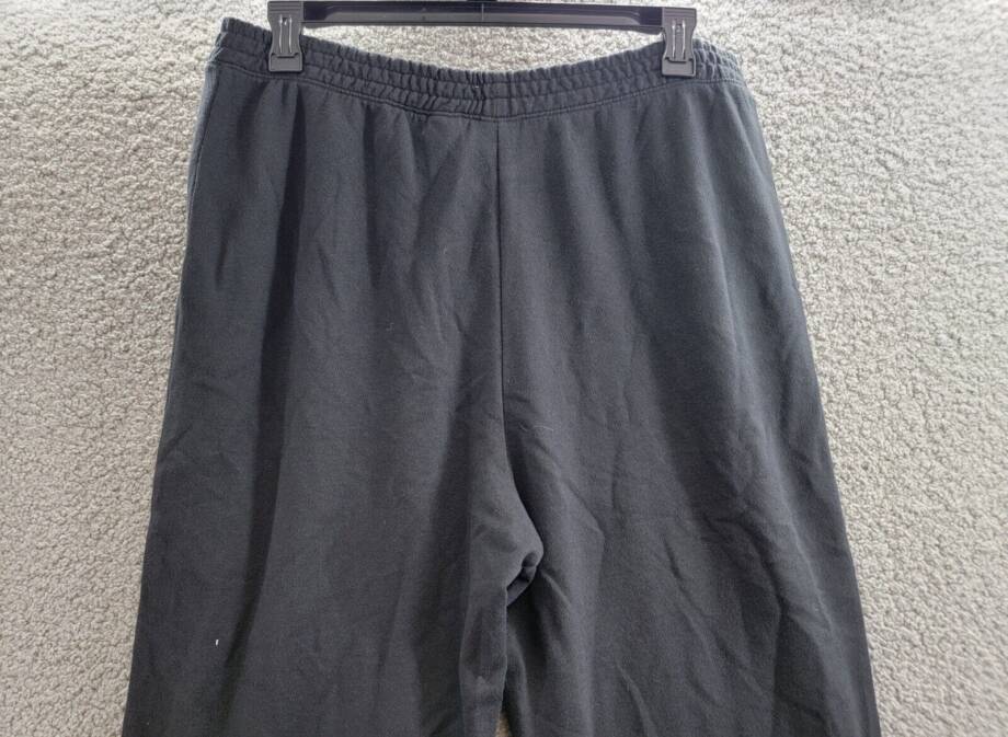 Levi's Sweatpants Loose Joggers Women's XL Black Elastic Waistband