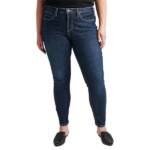 Authentic by Silver Jeans The Curvy High Skinny Jeans Women's 18W/L29 Indigo