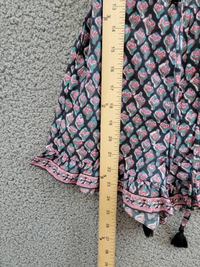 Sea Donna Printed Flutter Sleeve Romper Girls' 4Y Multi Stand Collar Zip Closure