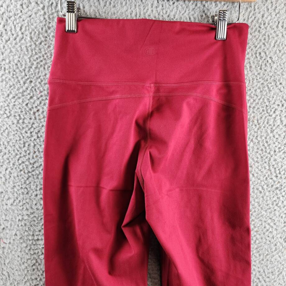 Champion Soft Touch Pull-on Flare-Leg Pants Women's L Cardinal Elastic Waistband