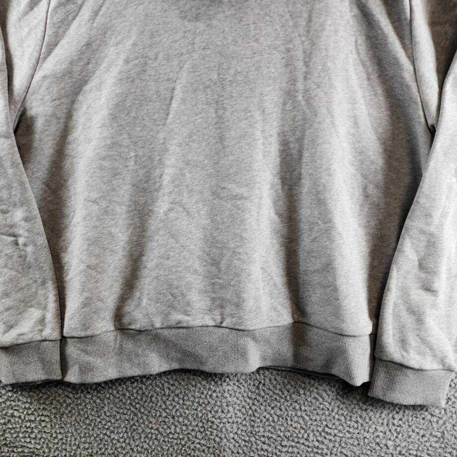 Reebok Plus Size French Terry Zip-Front Hoodie Women's 3X/22-24W Gray Heather