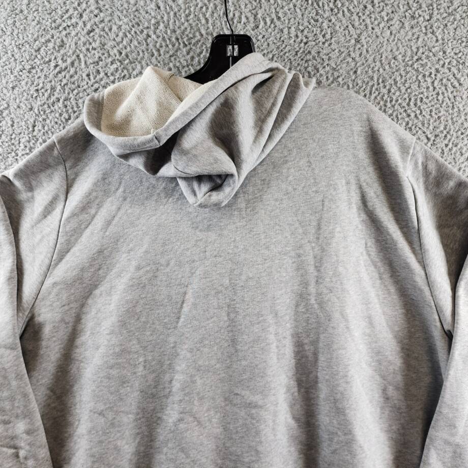 Reebok Plus Size French Terry Zip-Front Hoodie Women's 3X/22-24W Gray Heather