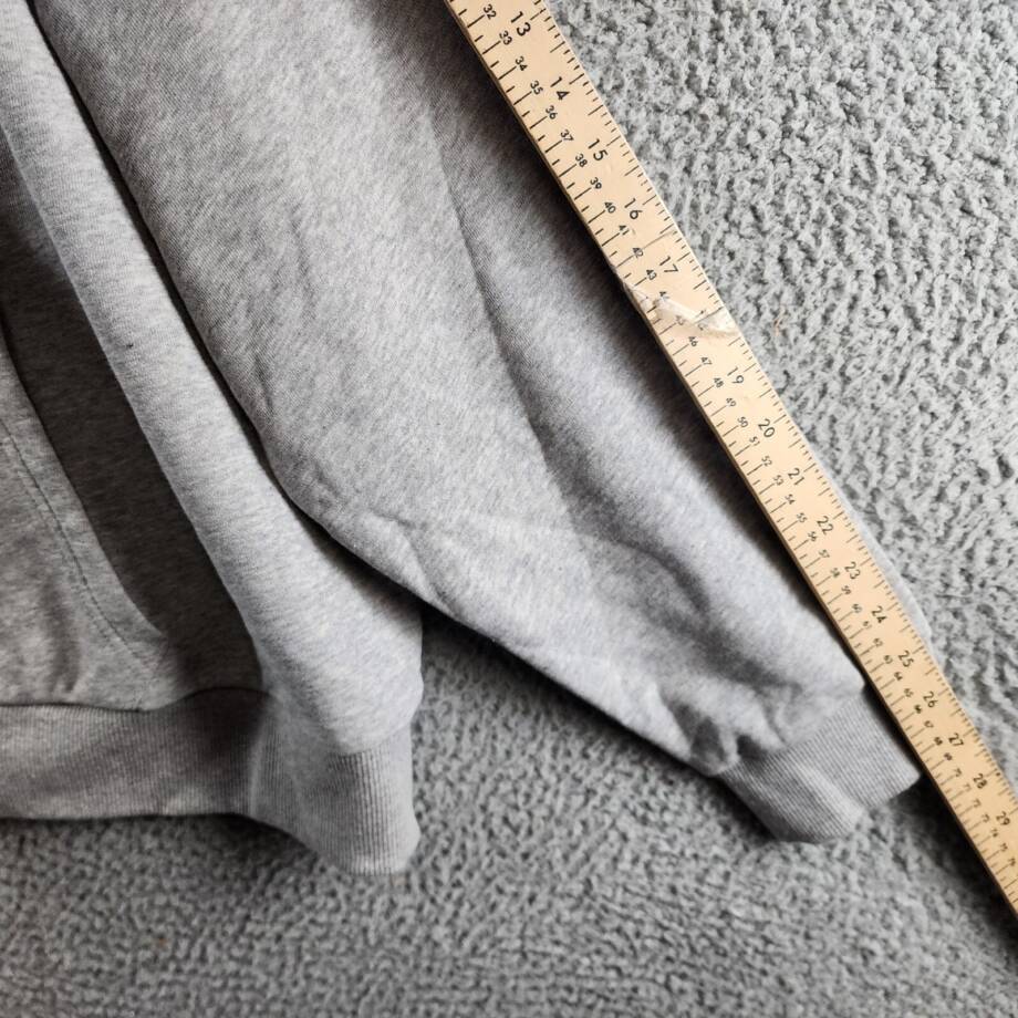 Reebok Plus Size French Terry Zip-Front Hoodie Women's 3X/22-24W Gray Heather