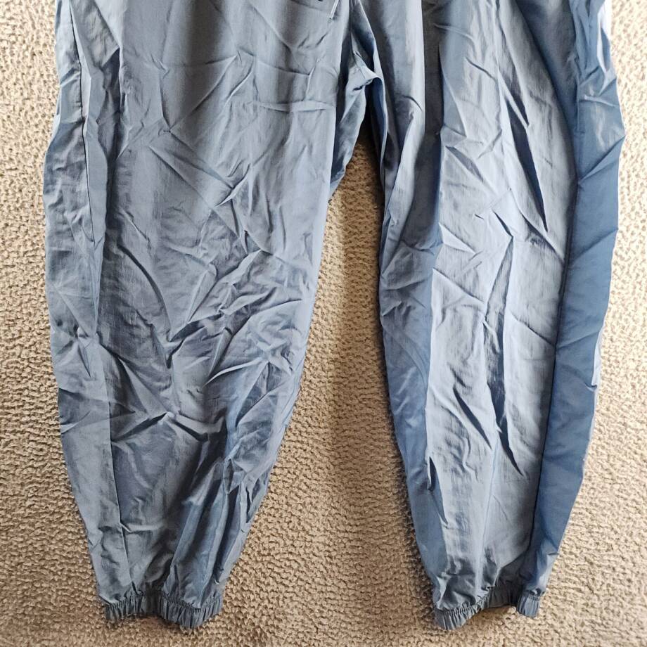Reebok Plus Size Pull-On Logo Woven Track Pants Women's 4X/26-28W Blue Slate