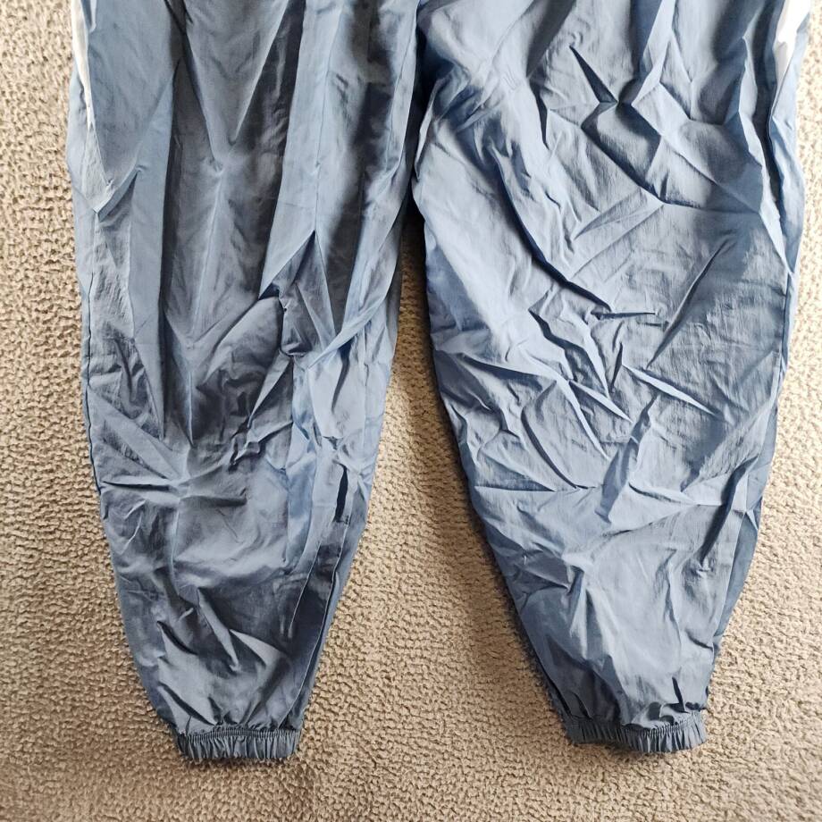 Reebok Plus Size Pull-On Logo Woven Track Pants Women's 4X/26-28W Blue Slate