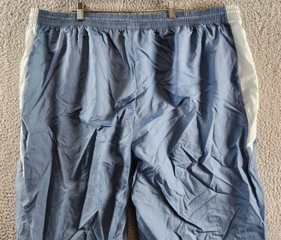Reebok Plus Size Pull-On Logo Woven Track Pants Women's 4X/26-28W Blue Slate