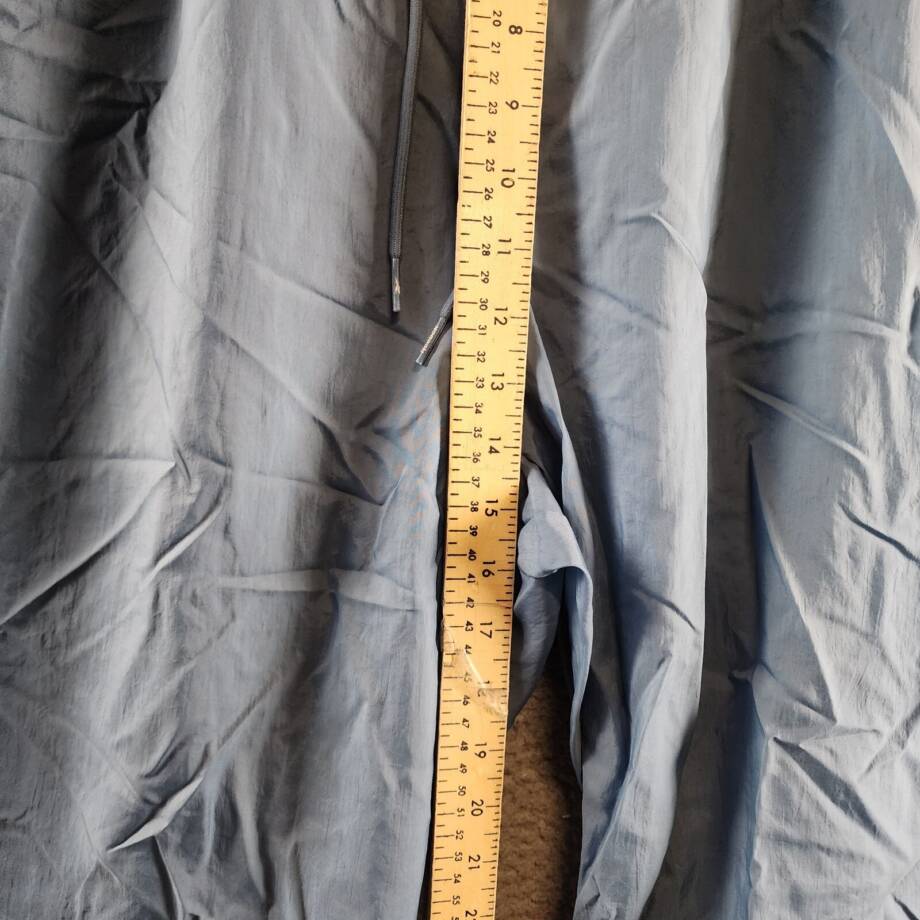 Reebok Plus Size Pull-On Logo Woven Track Pants Women's 4X/26-28W Blue Slate