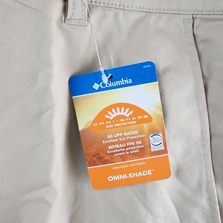 Columbia Rapid Rivers Comfort Stretch Cargo Shorts Men's 40 Ancient Fossil Solid