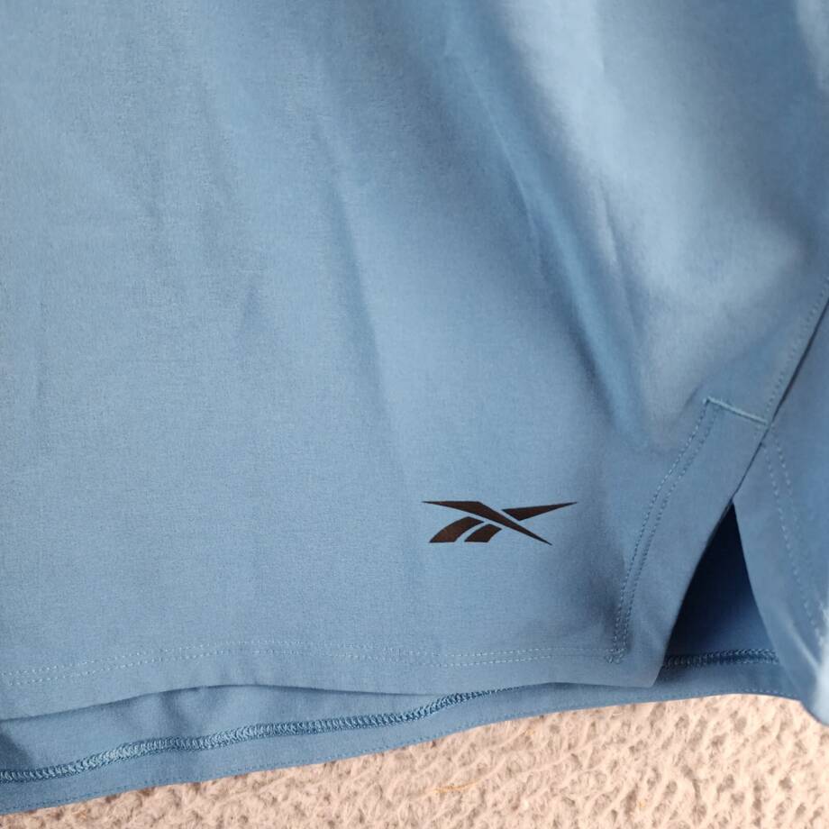 Reebok Strength 3.0 Regular-Fit Training Shorts Men's 2XL Steely Blue Pull On