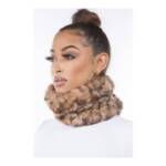 Marcus Adler The Riley Faux Fur Infinity Scarf Women's One Size Leopard