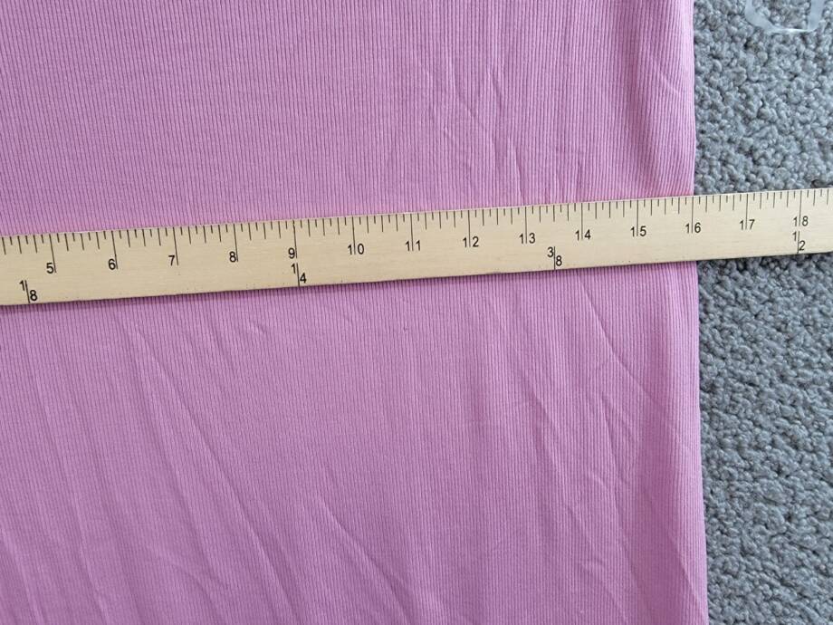 State of Day Ribbed Tank Nightgown Women's XS Mauve Orchid Scoop Neck Pullover