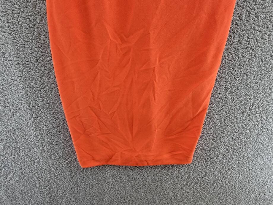RACHEL Rachel Roy Harland Sleeveless Dress Women's M Tango Red Back Zipper