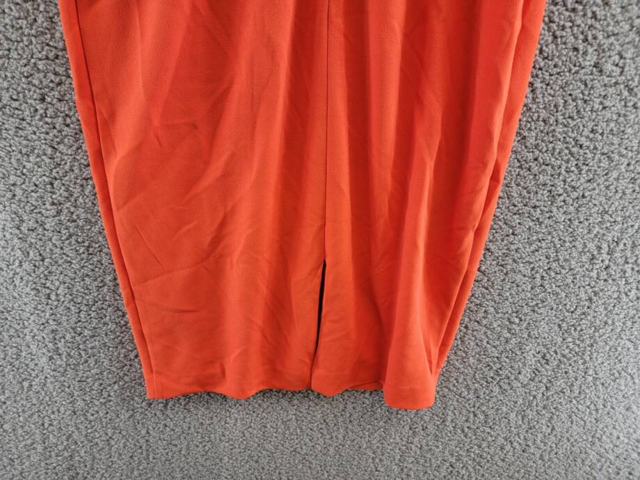 RACHEL Rachel Roy Harland Sleeveless Dress Women's M Tango Red Back Zipper
