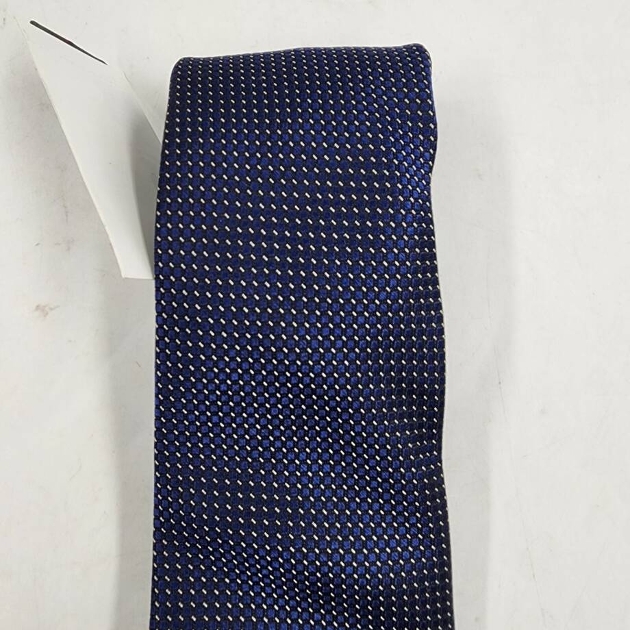 The Men's Store at Bloomingdale's Dot Micro Neat Silk Classic Tie Men's 8 Navy