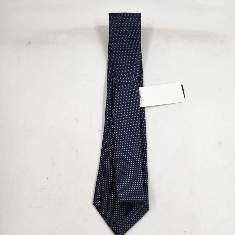 The Men's Store at Bloomingdale's Dot Micro Neat Silk Classic Tie Men's 8 Navy