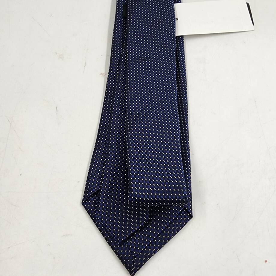 The Men's Store at Bloomingdale's Dot Micro Neat Silk Classic Tie Men's 8 Navy