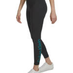 Calvin Klein High-Rise 7/8 Leggings Women's S Black/Blue Elastic Waist Pull On