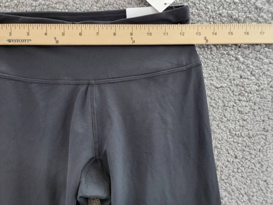 Calvin Klein High-Rise 7/8 Leggings Women's S Black/Blue Elastic Waist Pull On
