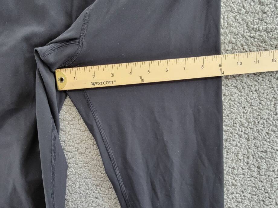Calvin Klein High-Rise 7/8 Leggings Women's S Black/Blue Elastic Waist Pull On