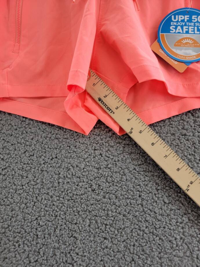 Columbia PFG Tidal II Shorts Women S Coral Glow Pull On Elastic Waistband