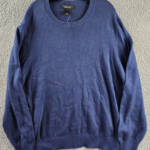 The Men's Store at Bloomingdale's Cotton Crewneck Sweater Men's XXL Dark Coronet