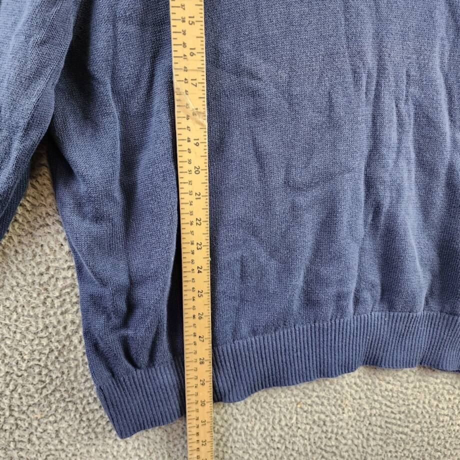 The Men's Store at Bloomingdale's Cotton Crewneck Sweater Men's XXL Dark Coronet