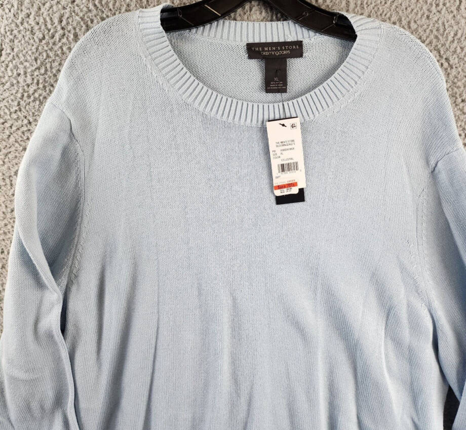 The Men's Store at Bloomingdale's Crewneck Sweater Men's XL Celestial Pullover
