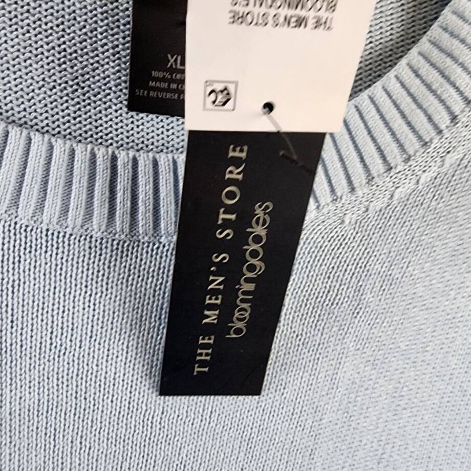 The Men's Store at Bloomingdale's Crewneck Sweater Men's XL Celestial Pullover