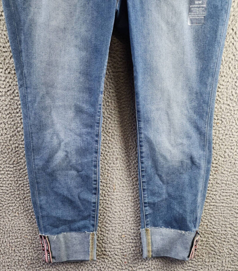Tommy Hilfiger Plus Size TH Flex Gramercy Pull-On Skinny Jeans Women's 16W Multi