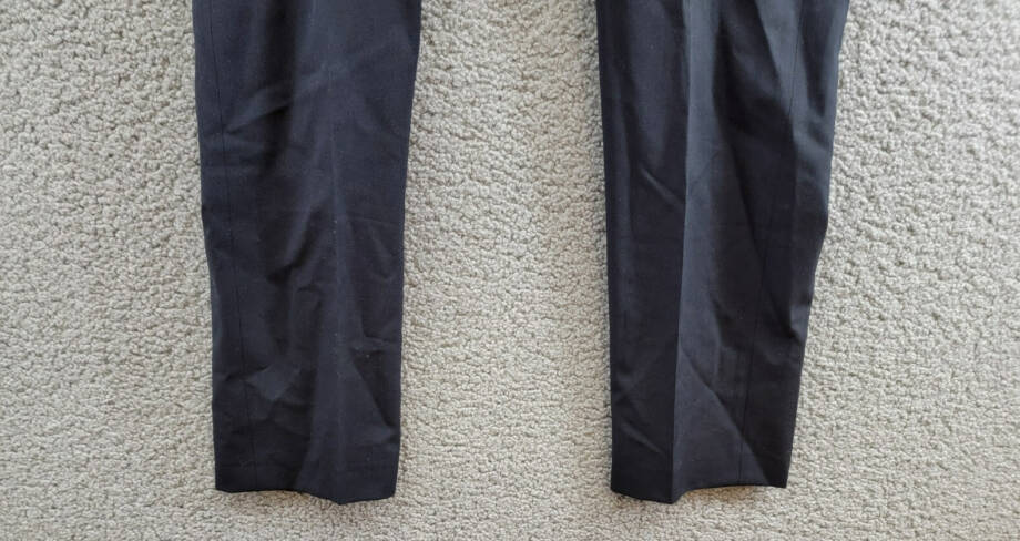 BOSS Ceremony Wool-Blend Pants Boys' 12 Black Side Pockets Button Zip Closure