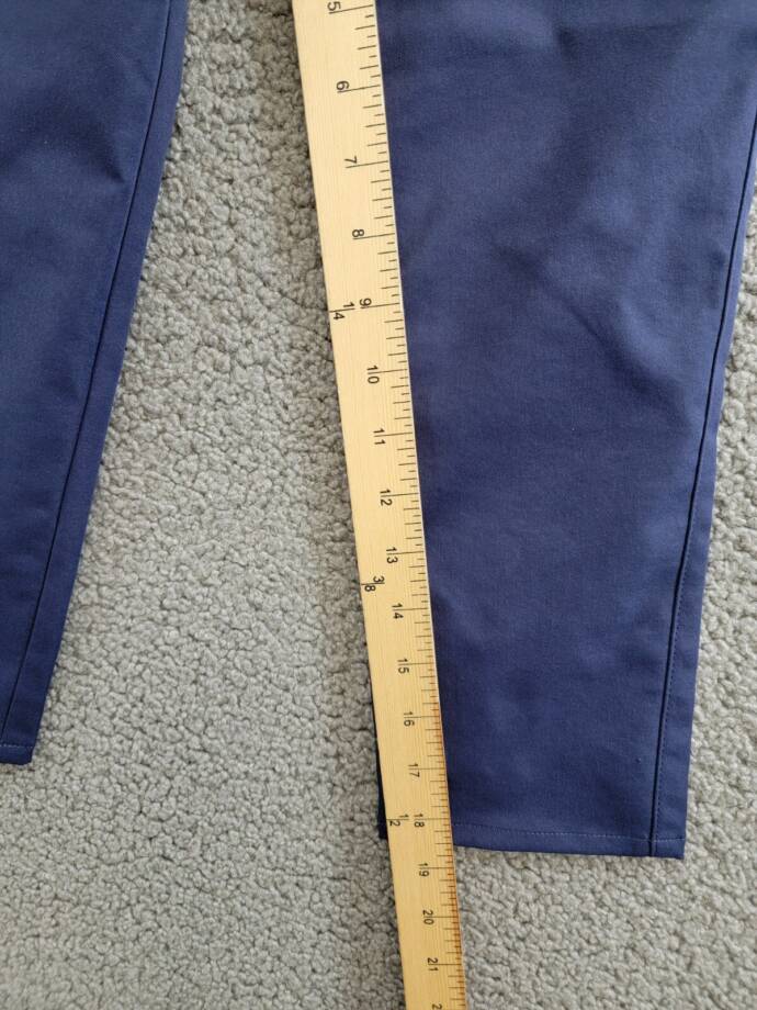 Peter Millar Youth Performance Twill Pants Boys XS (5-6) Navy Button Zip Closure