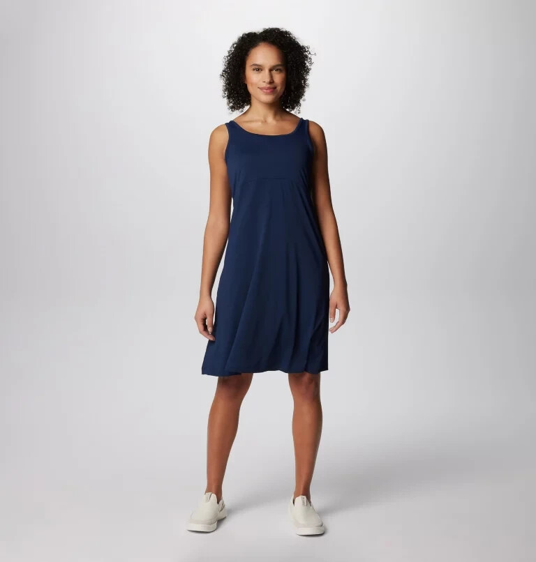 Columbia PFG Freezer III Dress Women's XS Collegiate Navy Crew Neck Pullover