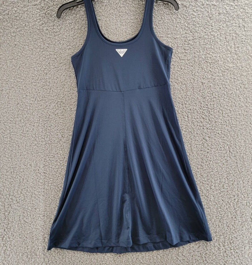 Columbia PFG Freezer III Dress Women's XS Collegiate Navy Crew Neck Pullover